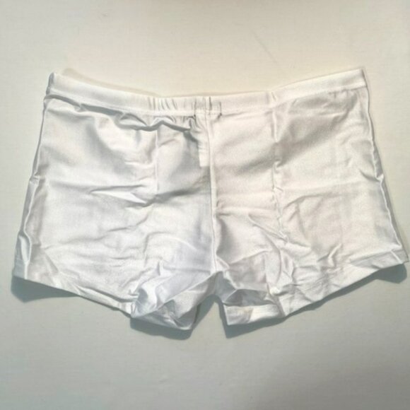 Neptio - Rio Midcut Swim Trunks - White- Square Cut - Picture 8 of 11